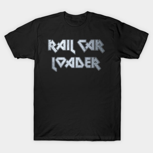 Rail Car Loader T-Shirt by Erena Samohai